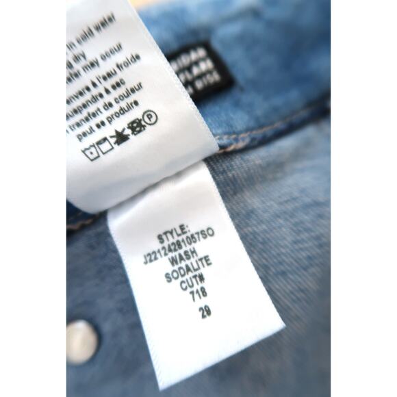 VERONICA BEARD Sheridan High Rise Flare Sailor Jeans Sodalight Revolve 29 $400 - Picture 9 of 10